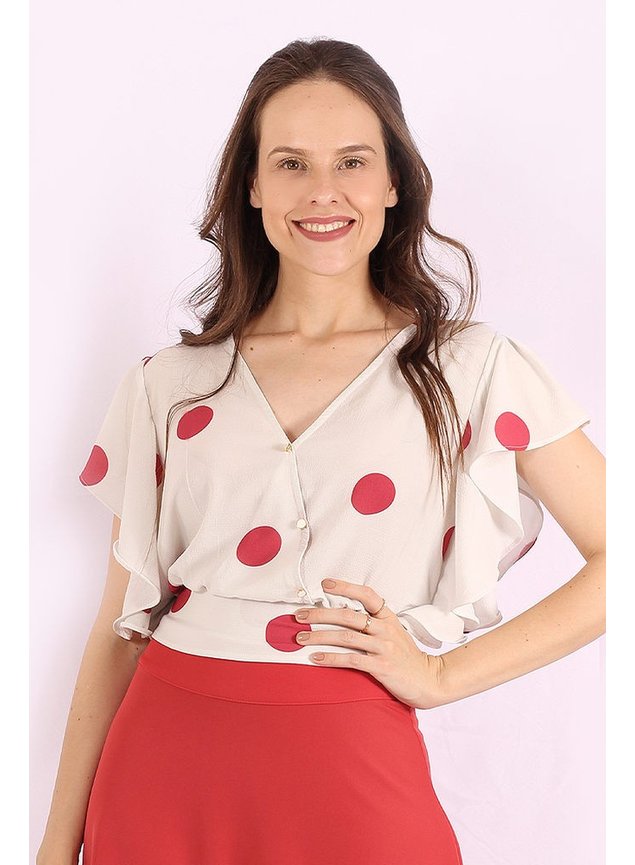 camisa poas paola