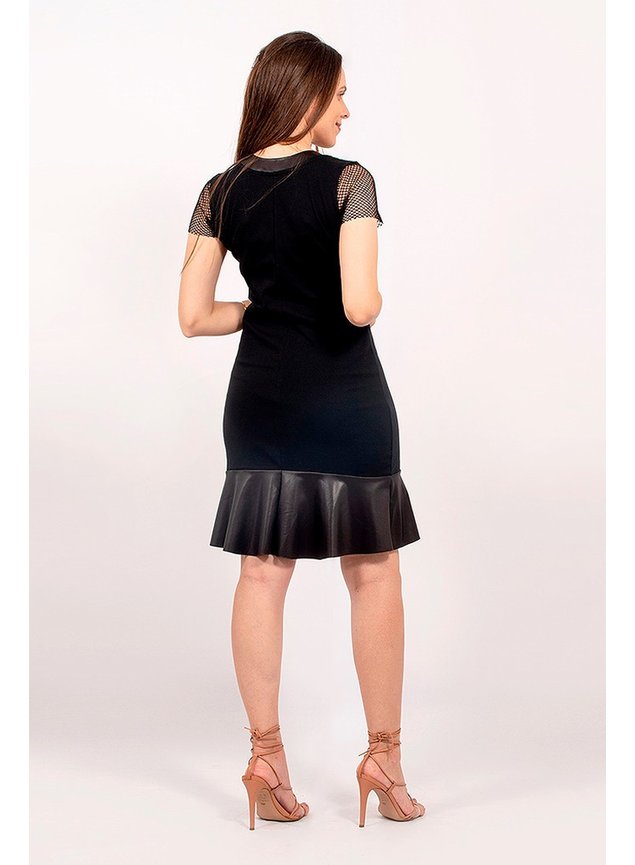 vestido preto elis lekazis costas