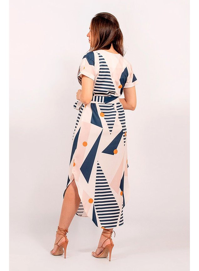 vestido geometrico louise lekazis ds0320 costas