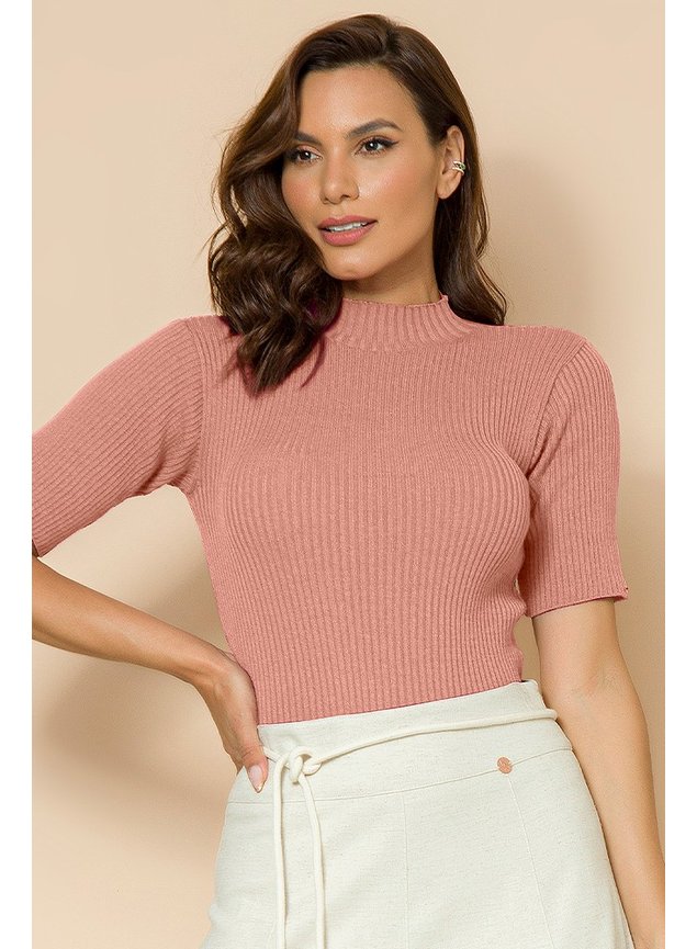 blusa priscila rose frente cima