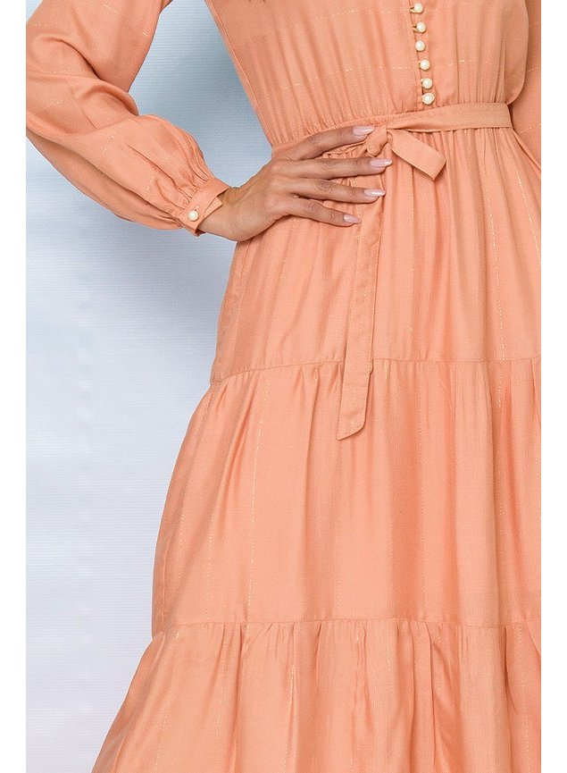 8 vestido loren nude costas baixo