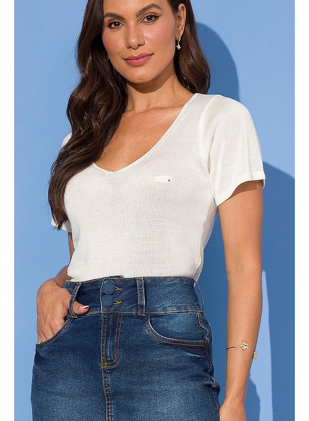 3 t shirt off frente cima