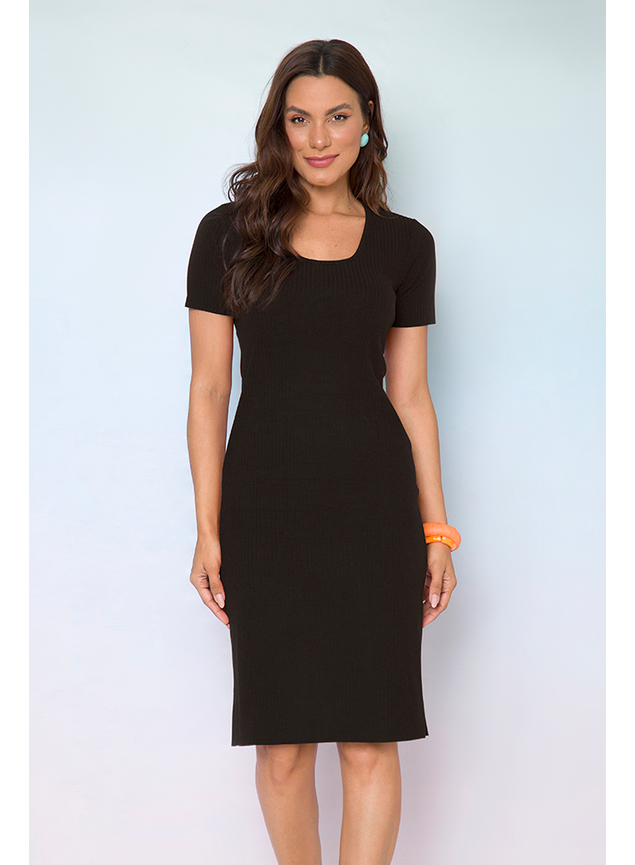 Vestido Juvenil Vestido Preto Tubinho Para Formatura Preto Tubinho