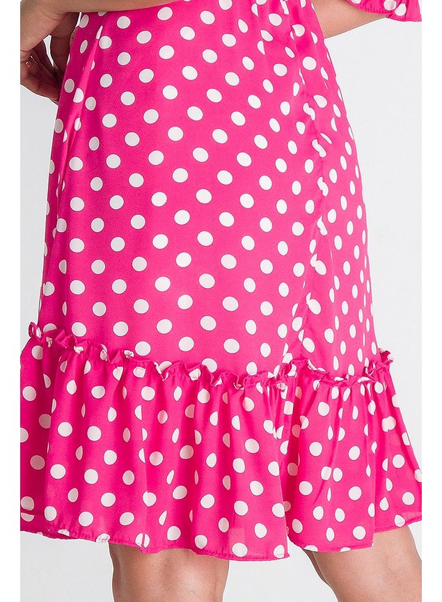 10 vestido chiffon poas pink edneia costas baixo detalhe