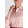 5 camisa rose social feminina gabriela frente cima detalhe