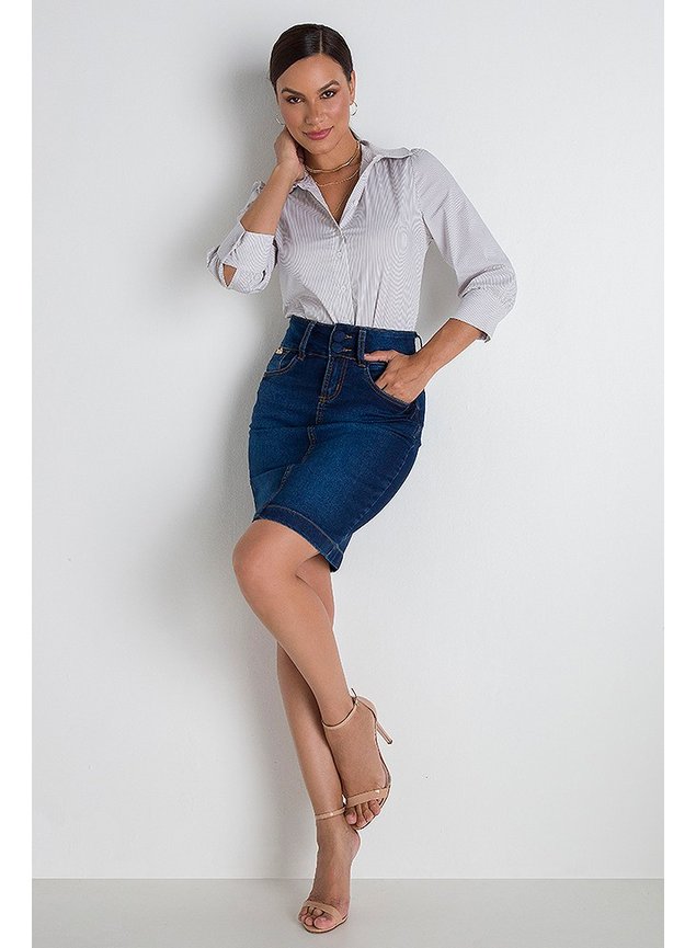 11 camisa listrada nude feminina sabrina conceito