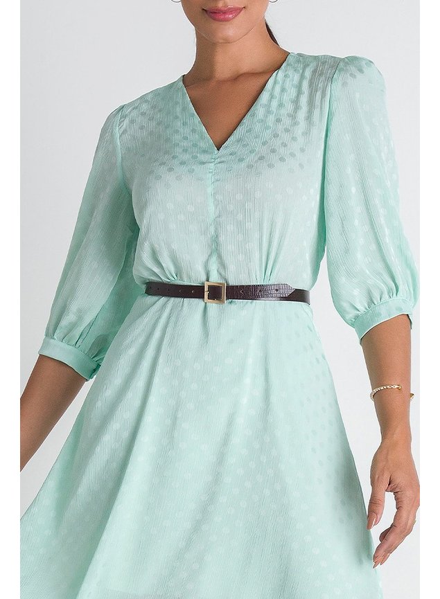 3 vestido silky youry verde agua renata frente cima