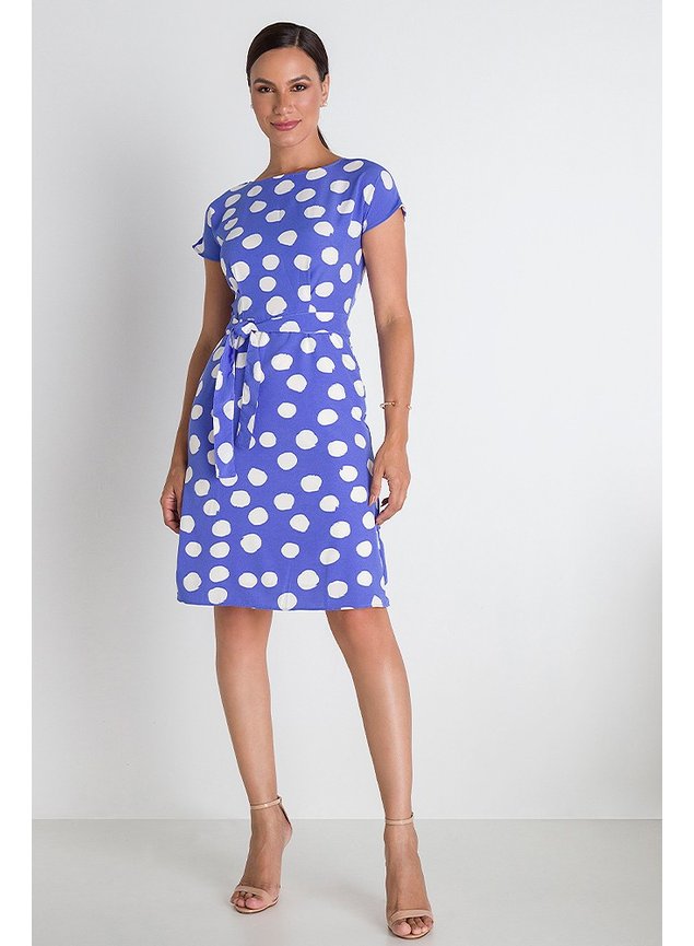 1 vestido crepe poas azul cristielly frente