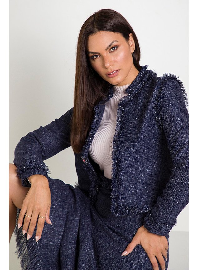 11 casaqueto tweed azul marinho giovana conceito