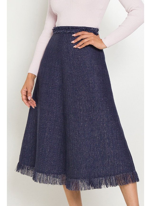 3 saia tweed azul marinho dayene frente cima