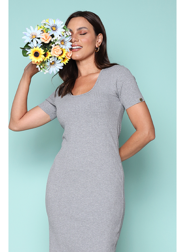 5 vestido mescla monize frente cima detalhe