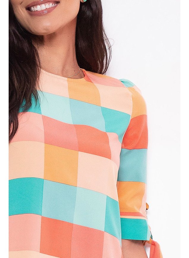 5 vestido xadrez cleusa frente cima detalhe