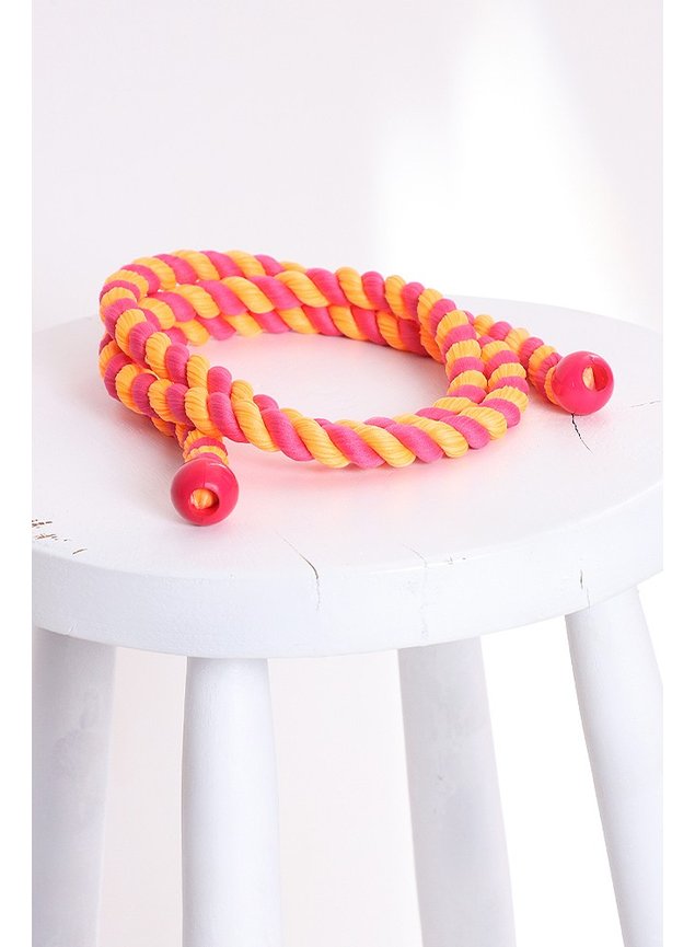 1 cinto trancado laranja neon frente