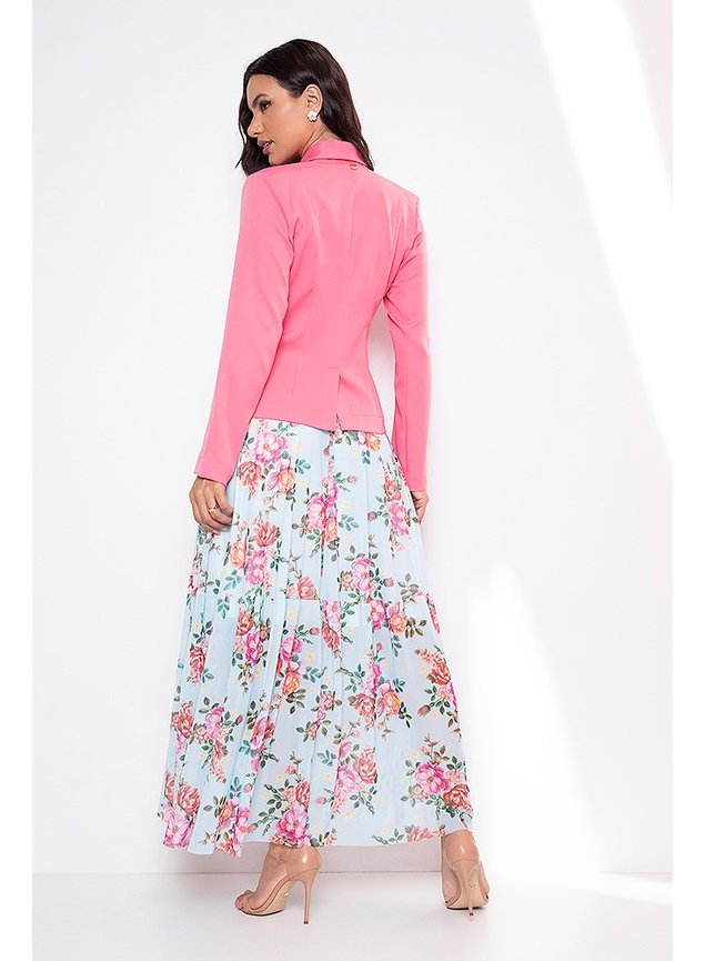 2 blazer rosa livia costas
