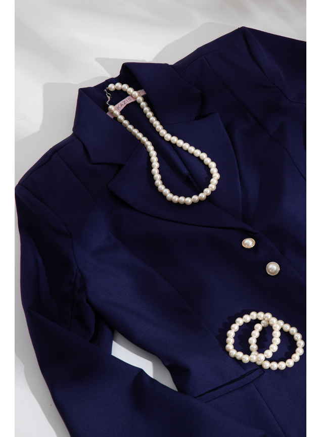 blazer azul