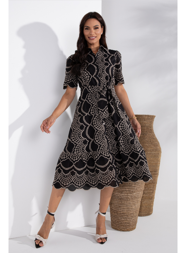 vestido de laise preto 6