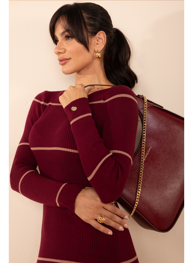 vestido tricot marsala 2