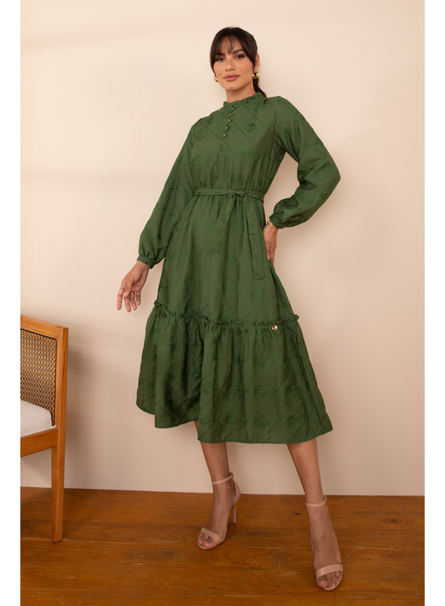 vestido verde