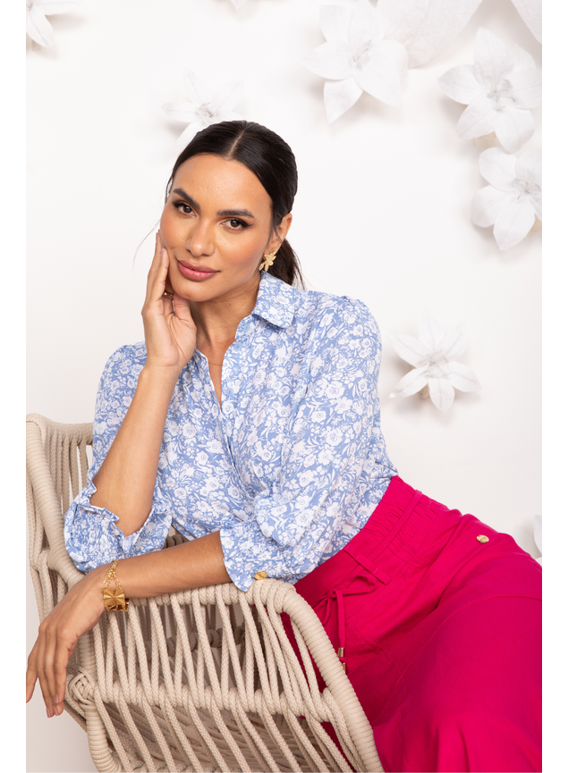 camisa floral