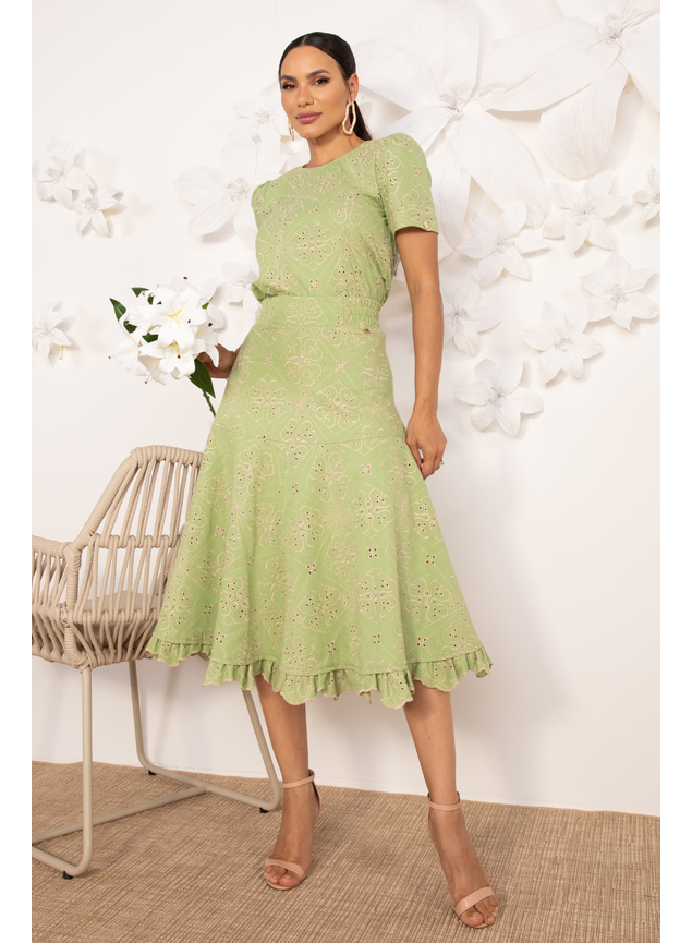 conjunto de pistache