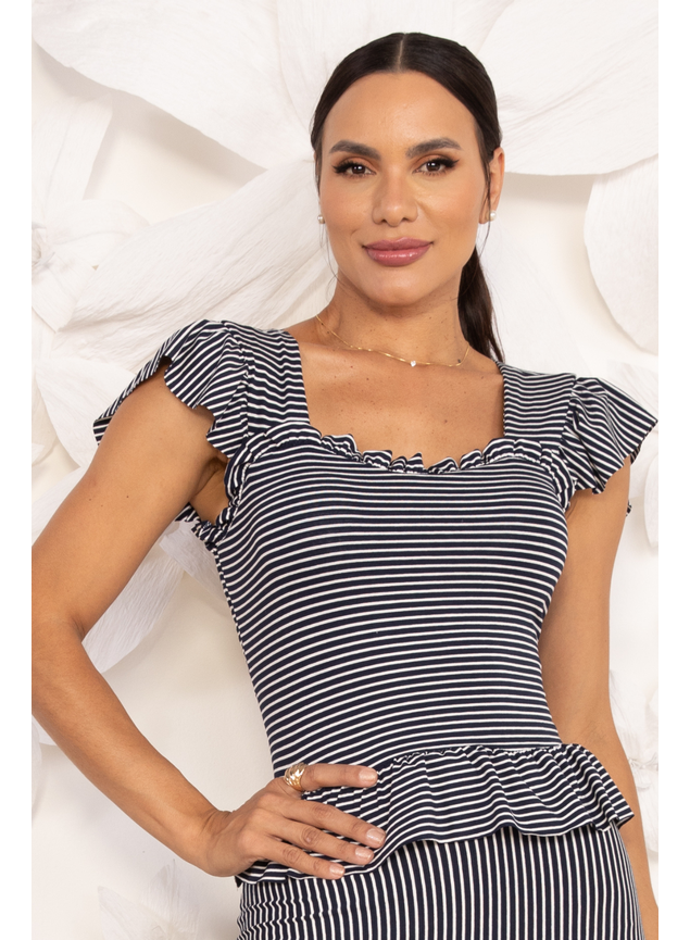 conjunto listrado azul marinho 4