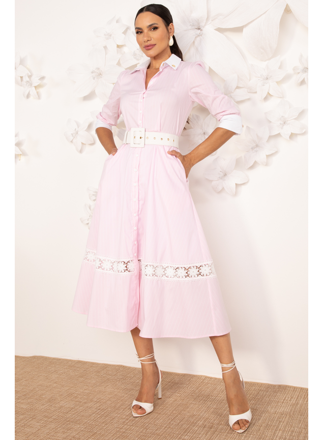 chemise listrado rosa e branco 3