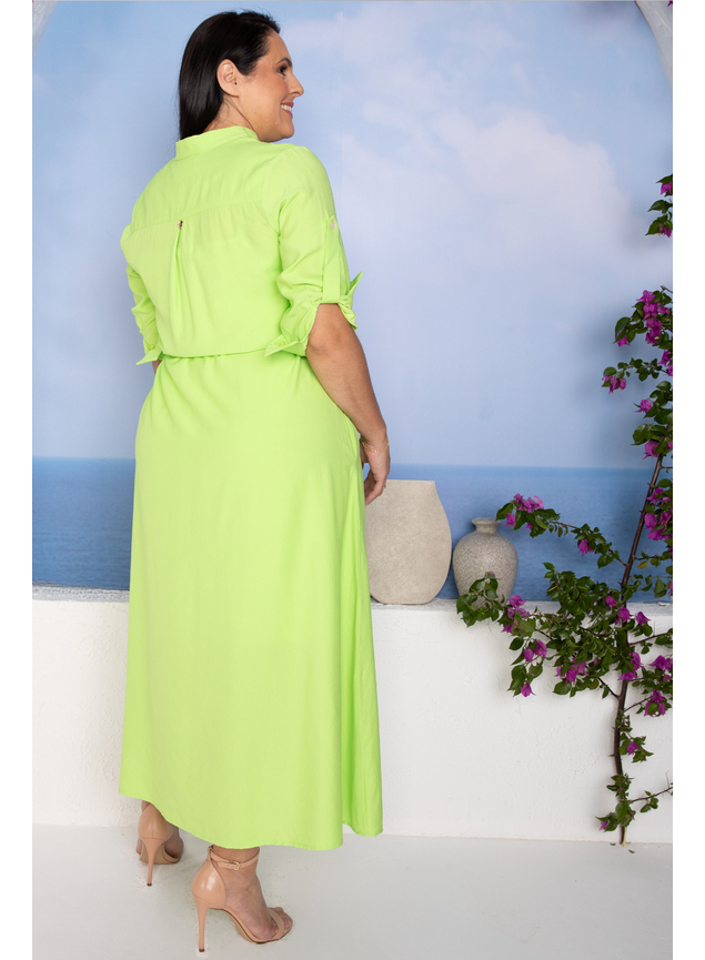 vestido viscose de linhao preto 7