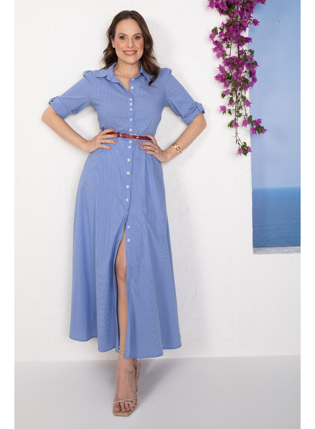 chemise listradeo azul 2