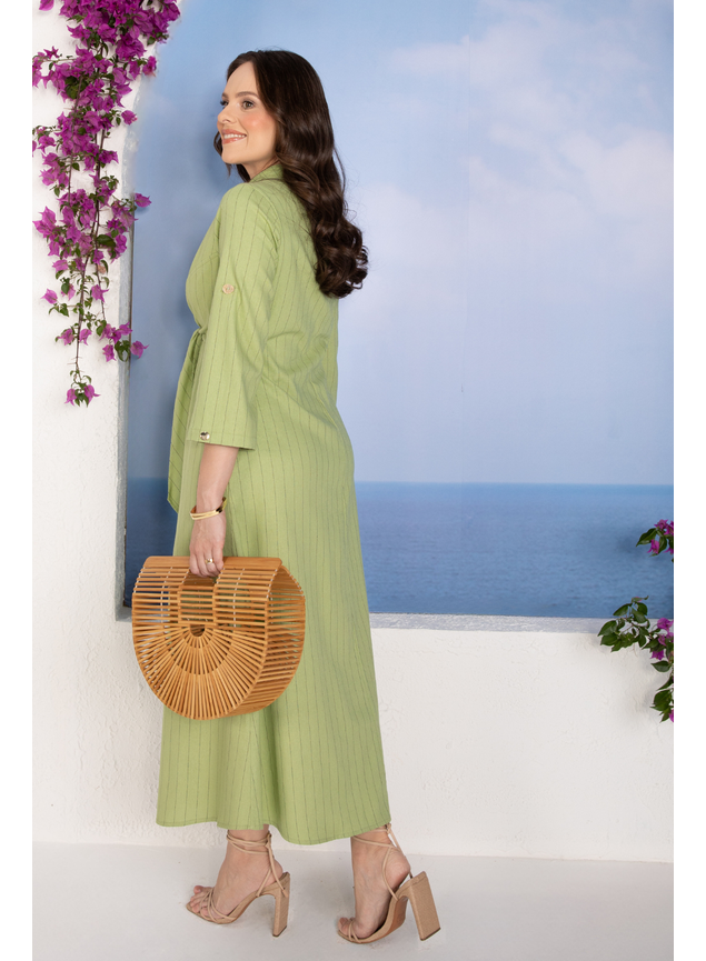 vestido de linho com amarracao 9