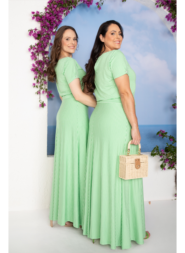 conjunto verde listrado 3