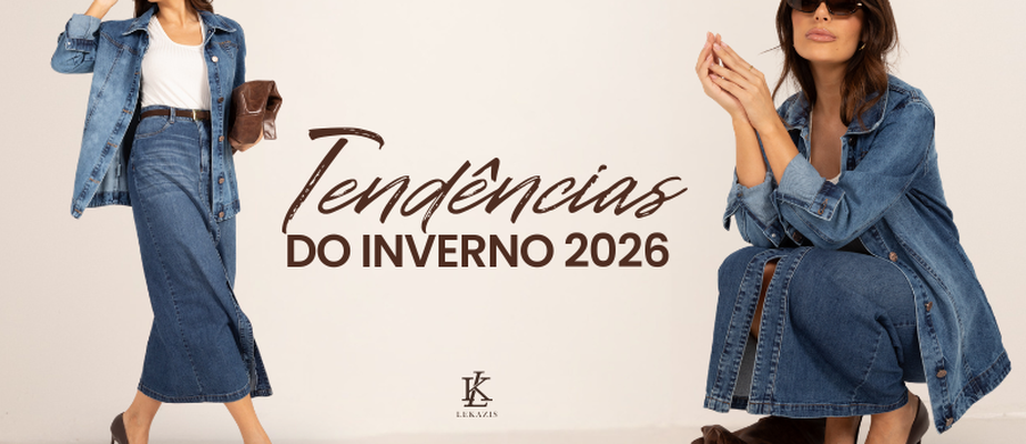 Tendências Inverno 2026: a nova elegância que redefine o vestir feminino Tendências Inverno 2026: a nova elegância que redefine o vestir feminino