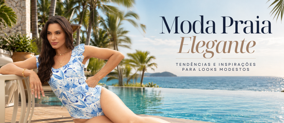 Moda Praia Elegante: Tendências e Inspirações para Looks Modestos Moda Praia Elegante: Tendências e Inspirações para Looks Modestos